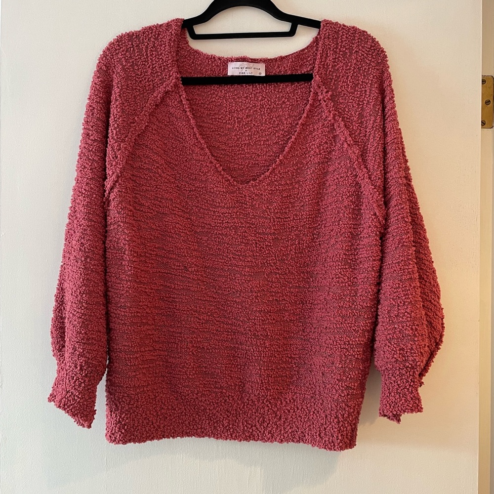 Cozy sweater